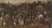 Pieter Bruegel El vino de la fiesta de San Martin oil painting reproduction